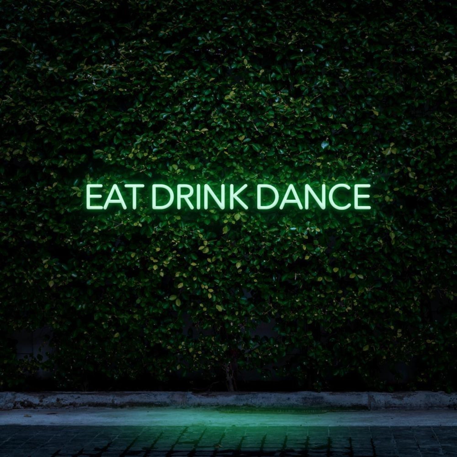 Eat Drink Dance Green Led Neon Sign For Bar Restaurant Nightclub | Shineneon