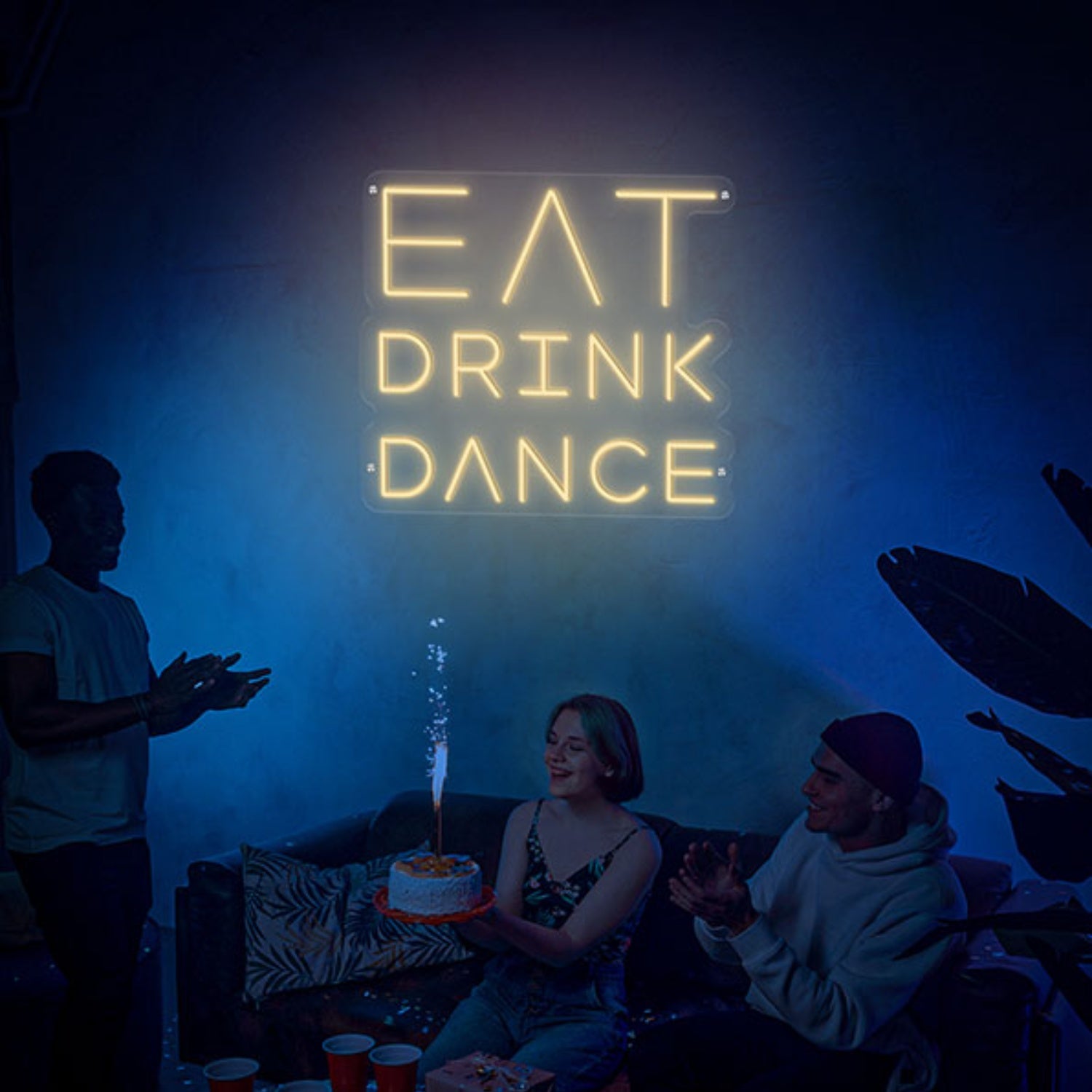 Eat Drink Dance Led Neon Party Sign | Shineneon