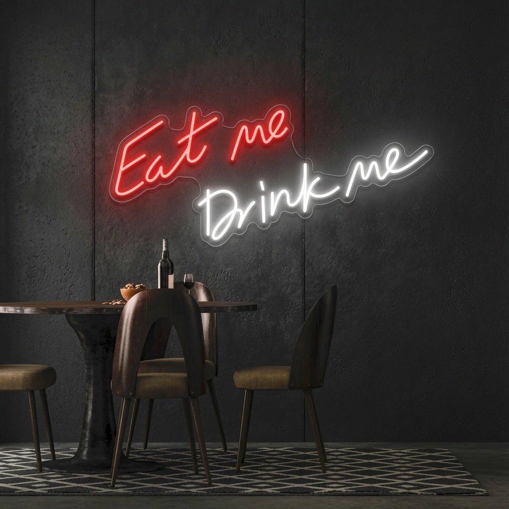 Eat Me Drink LED Neon Sign - Shineneon