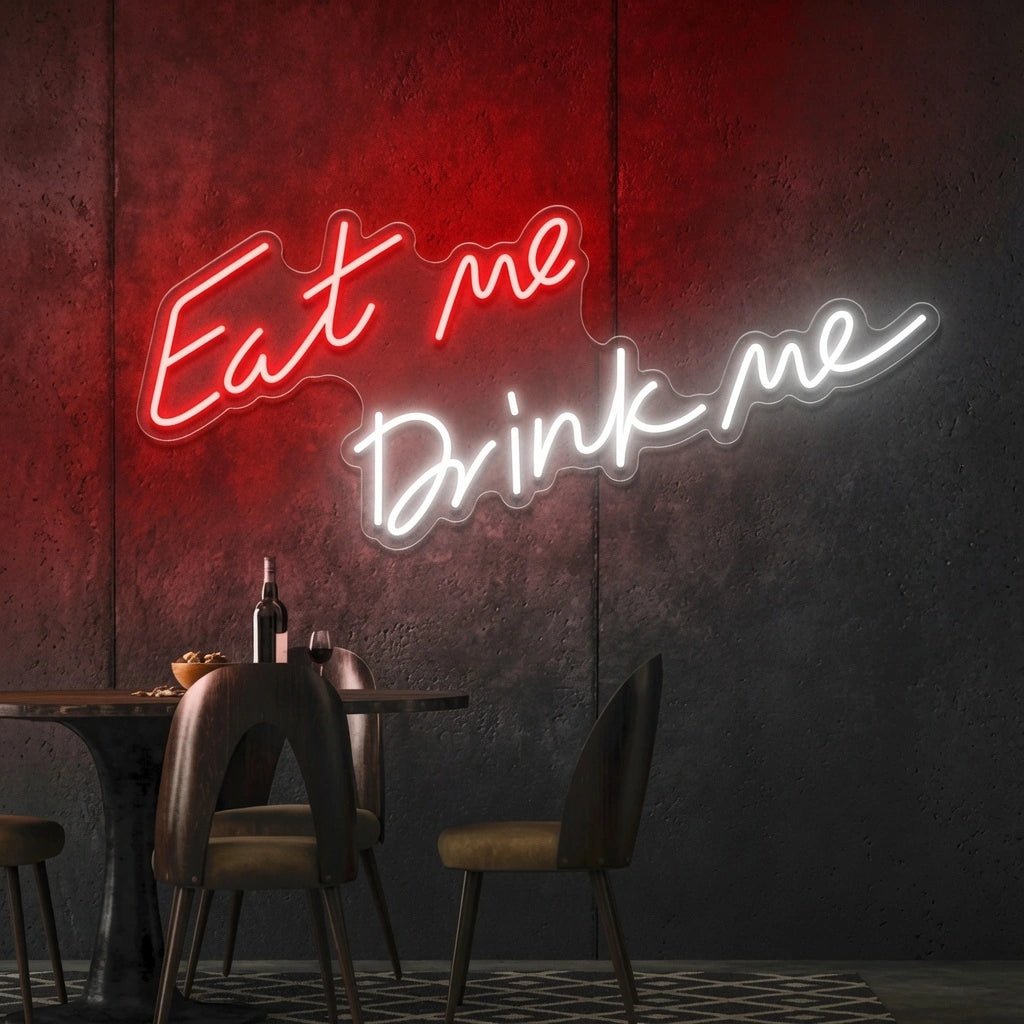 Eat Me Drink LED Neon Sign - Shineneon