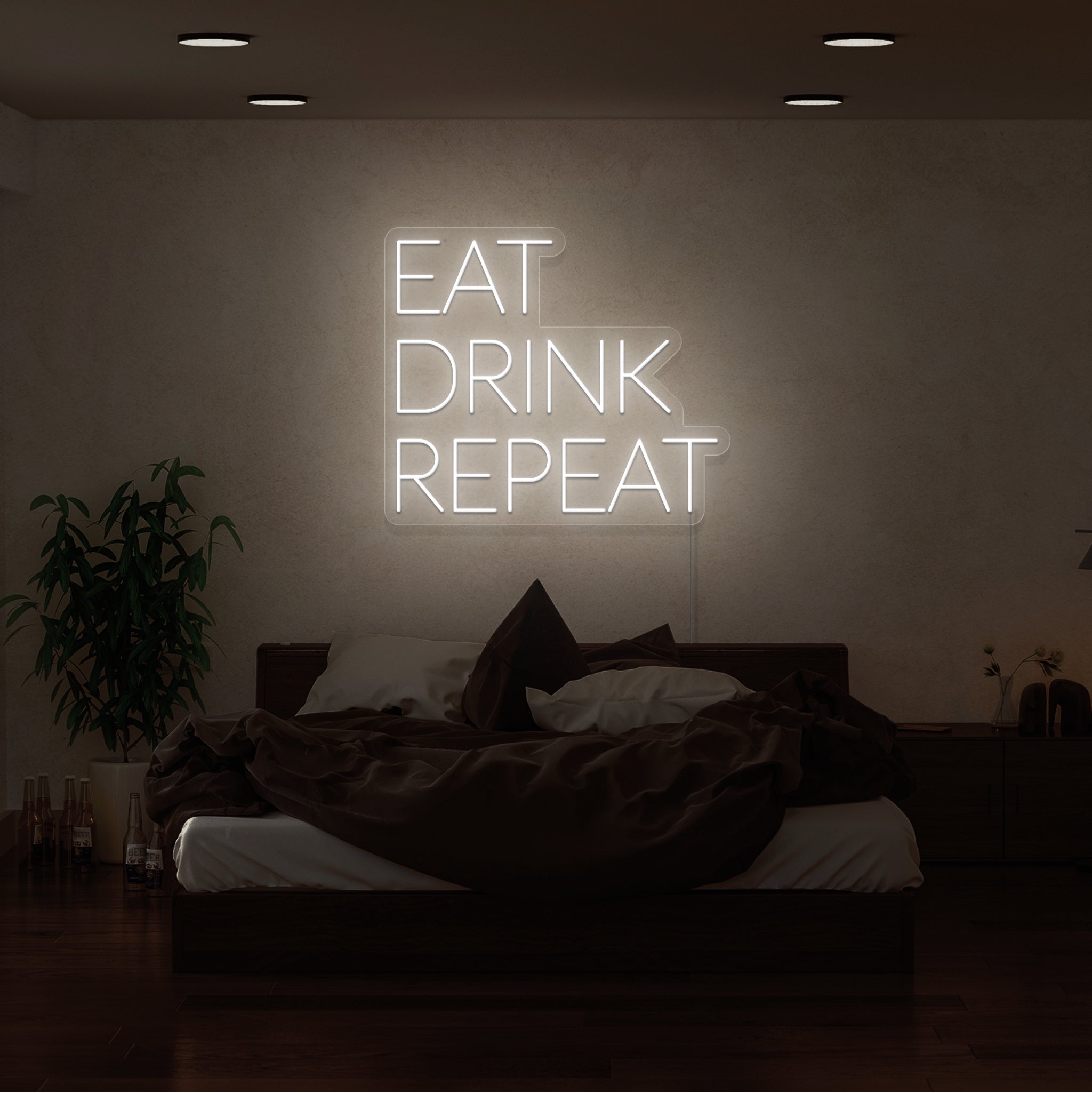 Eat, Drink, Repeat Led Neon Sign | Shineneon