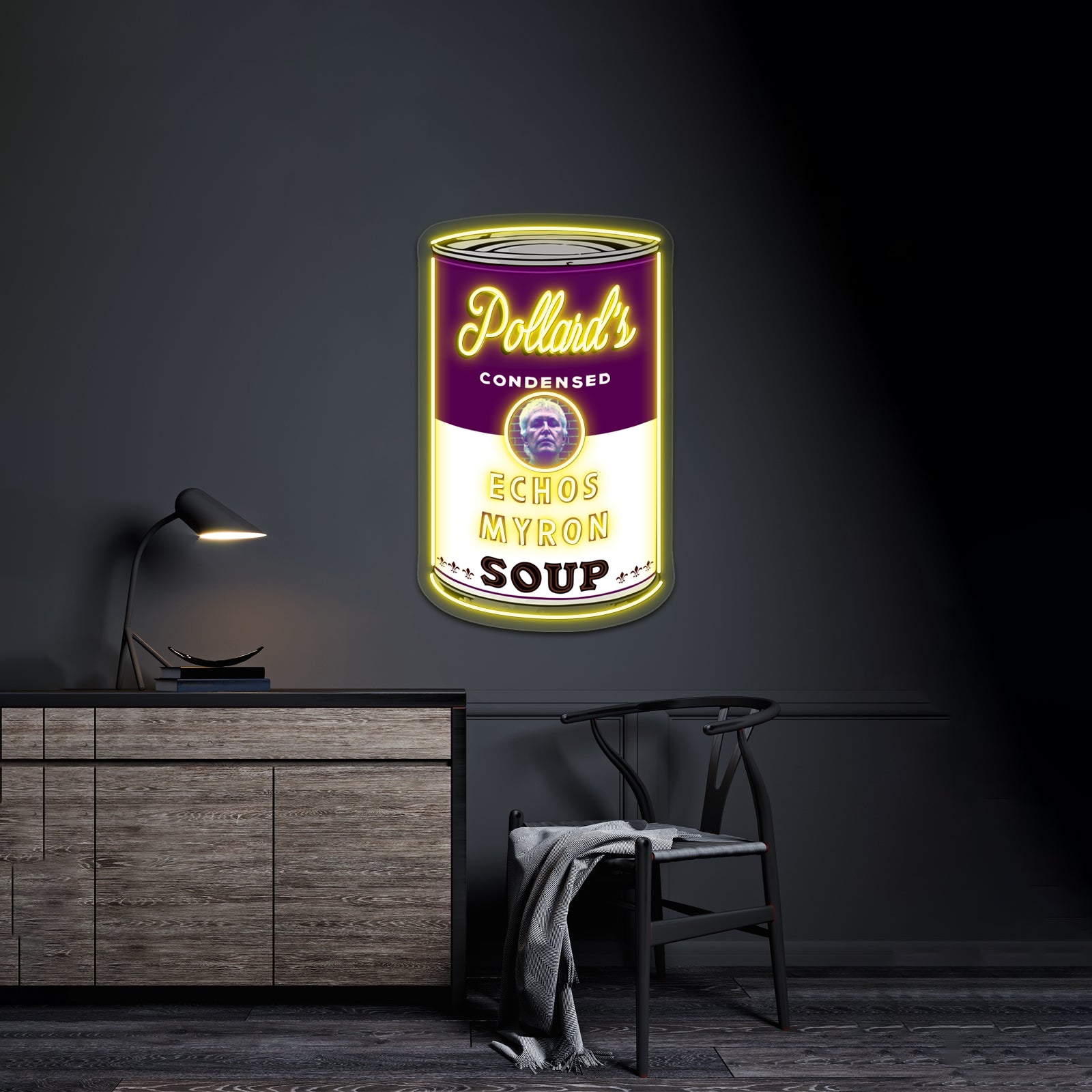 Echos Myron Soup Artwork Custom Neon Led Sign | Shineneon