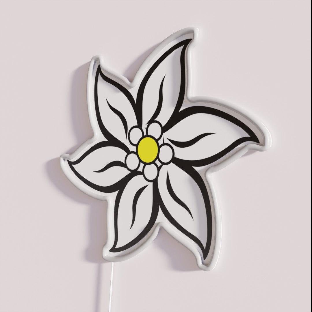 Edelweiss Flower Germany Switzerland Beer Rgb Led Neon Sign - Shineneon