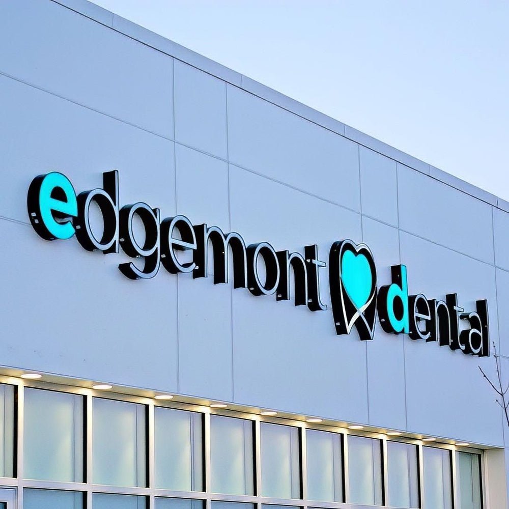 Edgemoni Dental 3D Frontlit Letters Metal Led Sign - Shineneon
