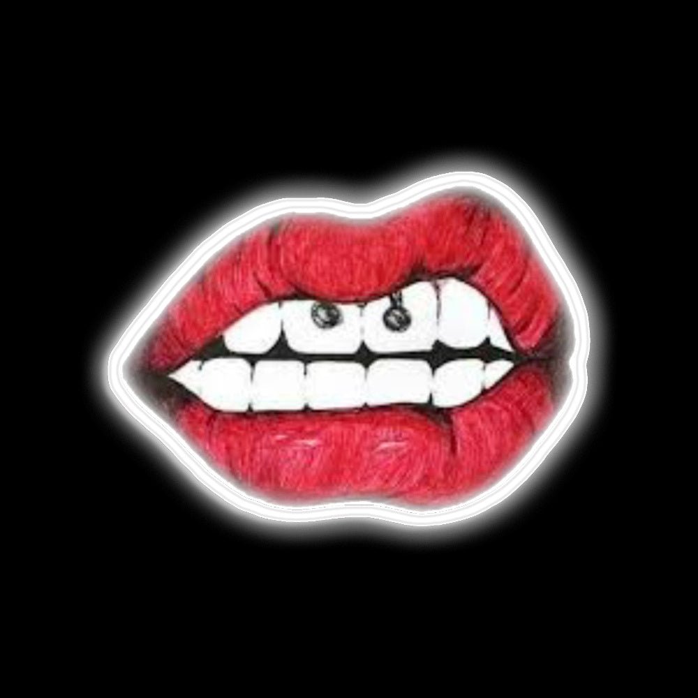 Edgy Mouth Neon Sign - Shineneon