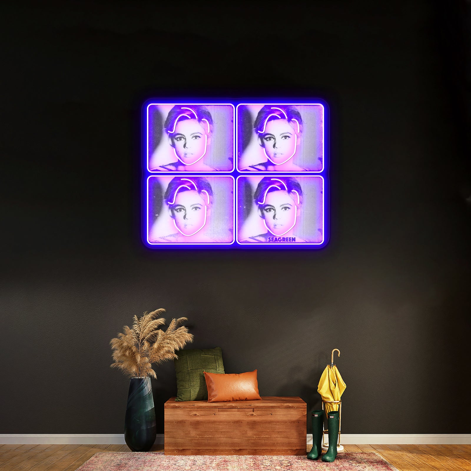 Edie Sedgwick Artwork Custom Neon Led Sign | Shineneon