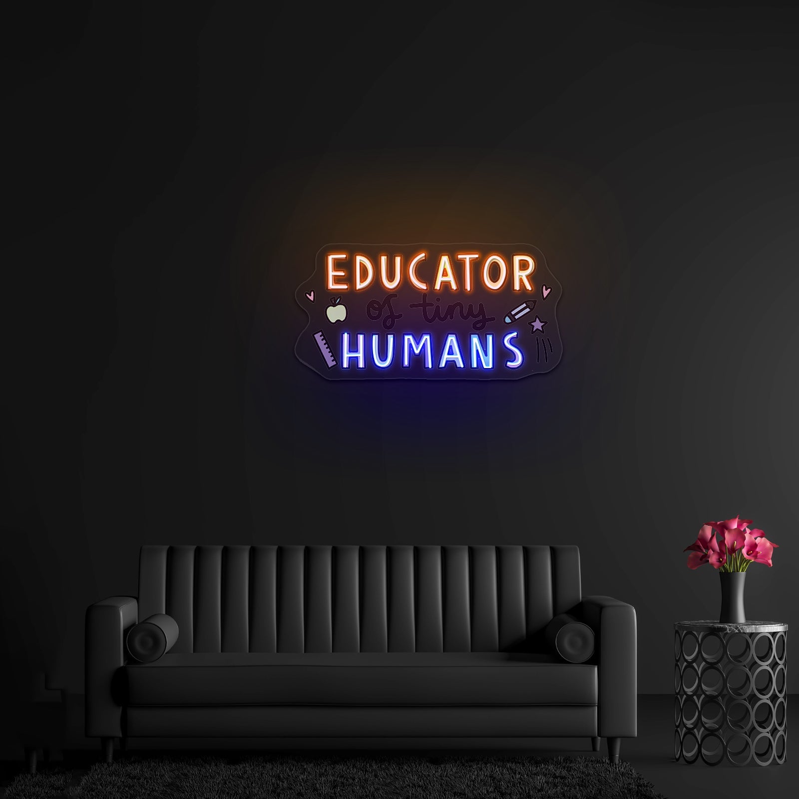 Educator Of Tiny Humans Custom Led Neon Signs - Shineneon