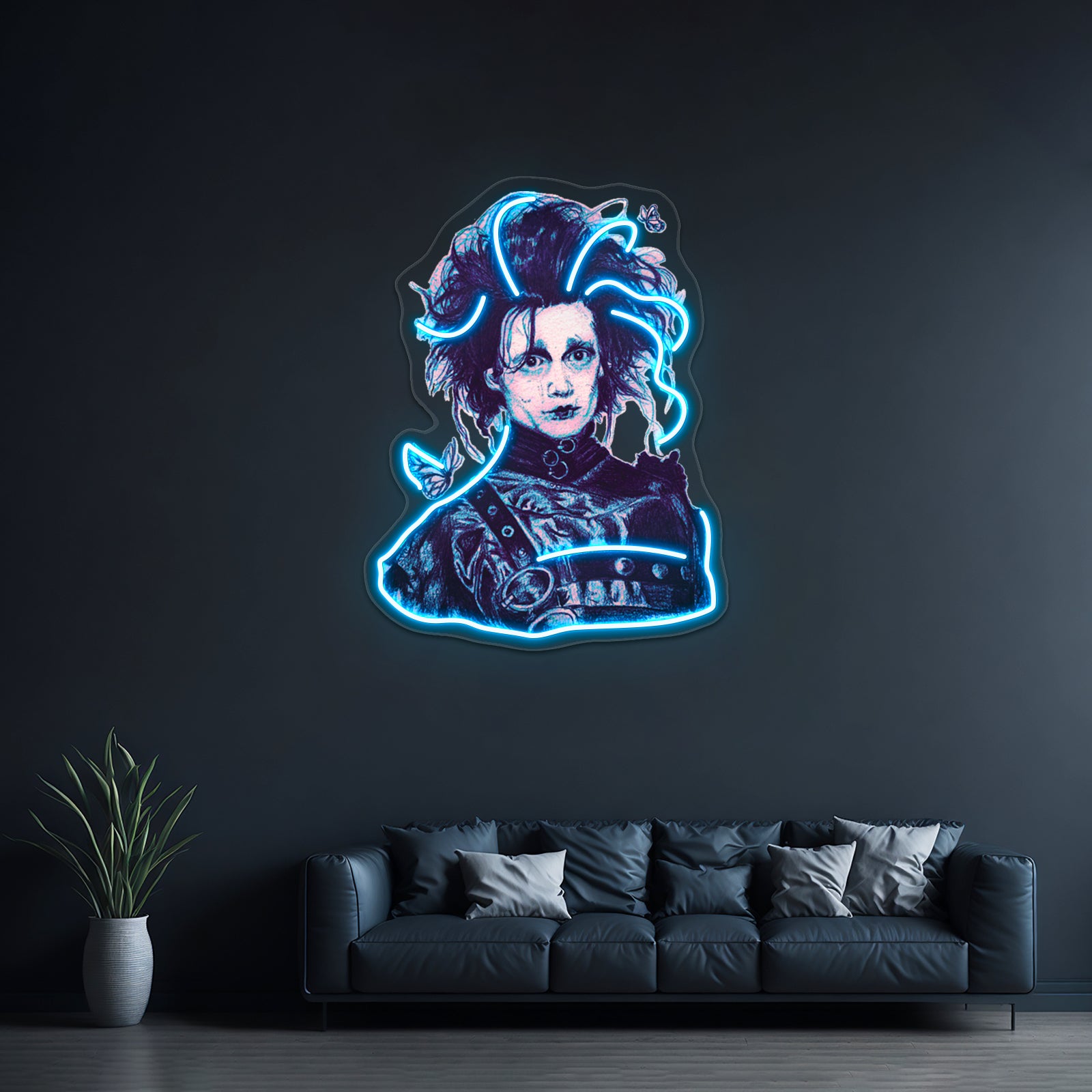 Edward Scissorhands Wall Artwork Neon Signs | Shineneon