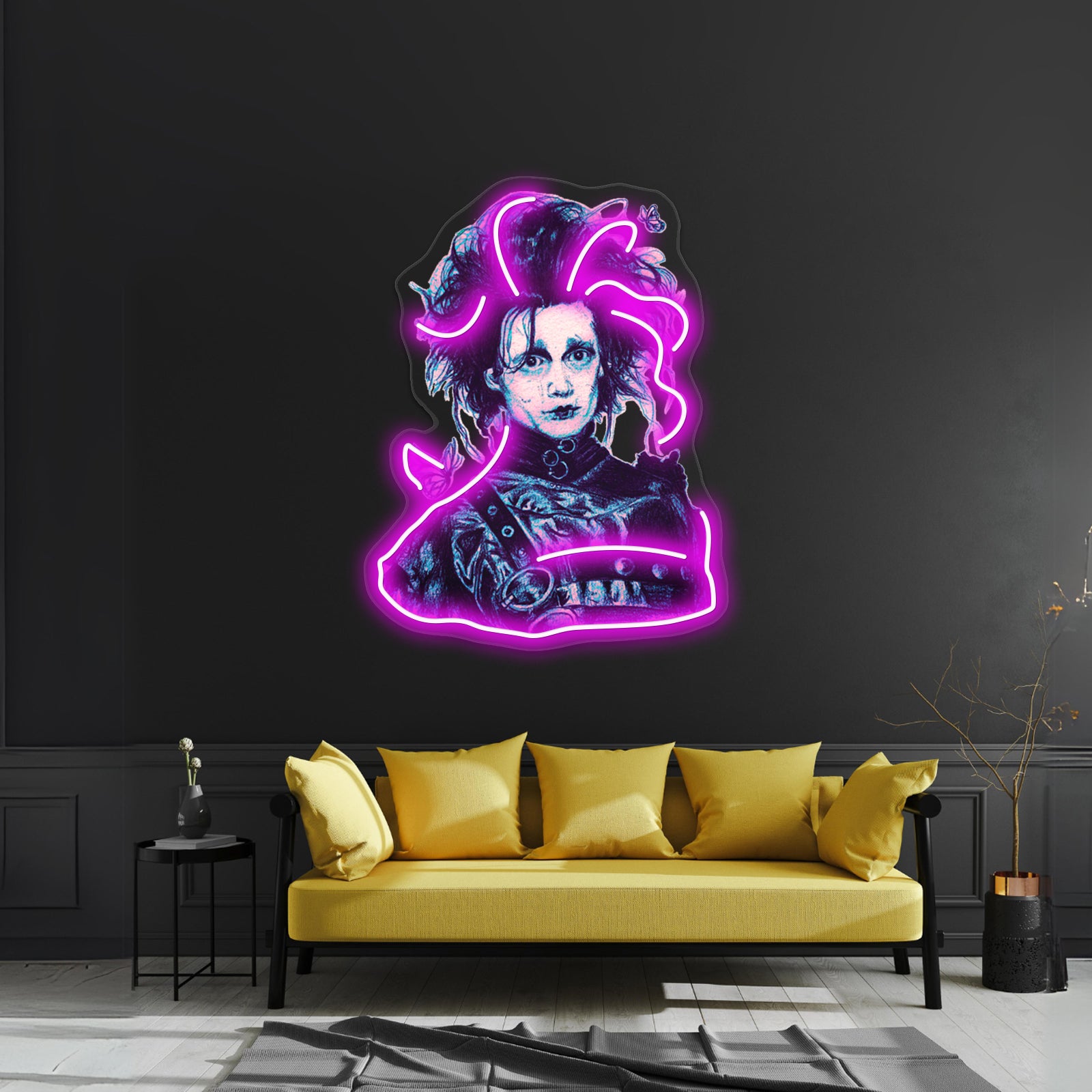 Edward Scissorhands Wall Artwork Neon Signs | Shineneon