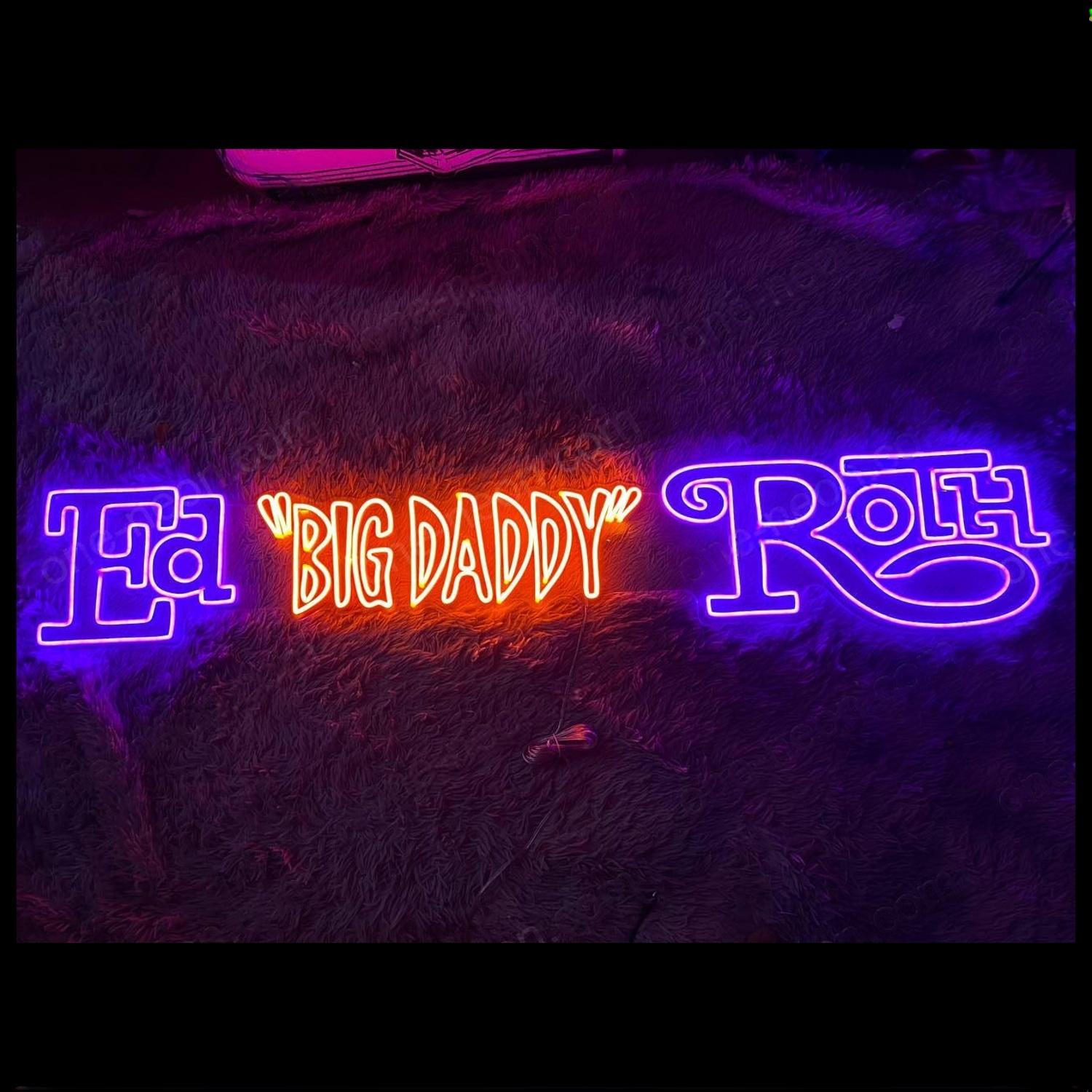 Egg-Shaped White And Orange Led Neon Sign For Home Decor | Shineneon