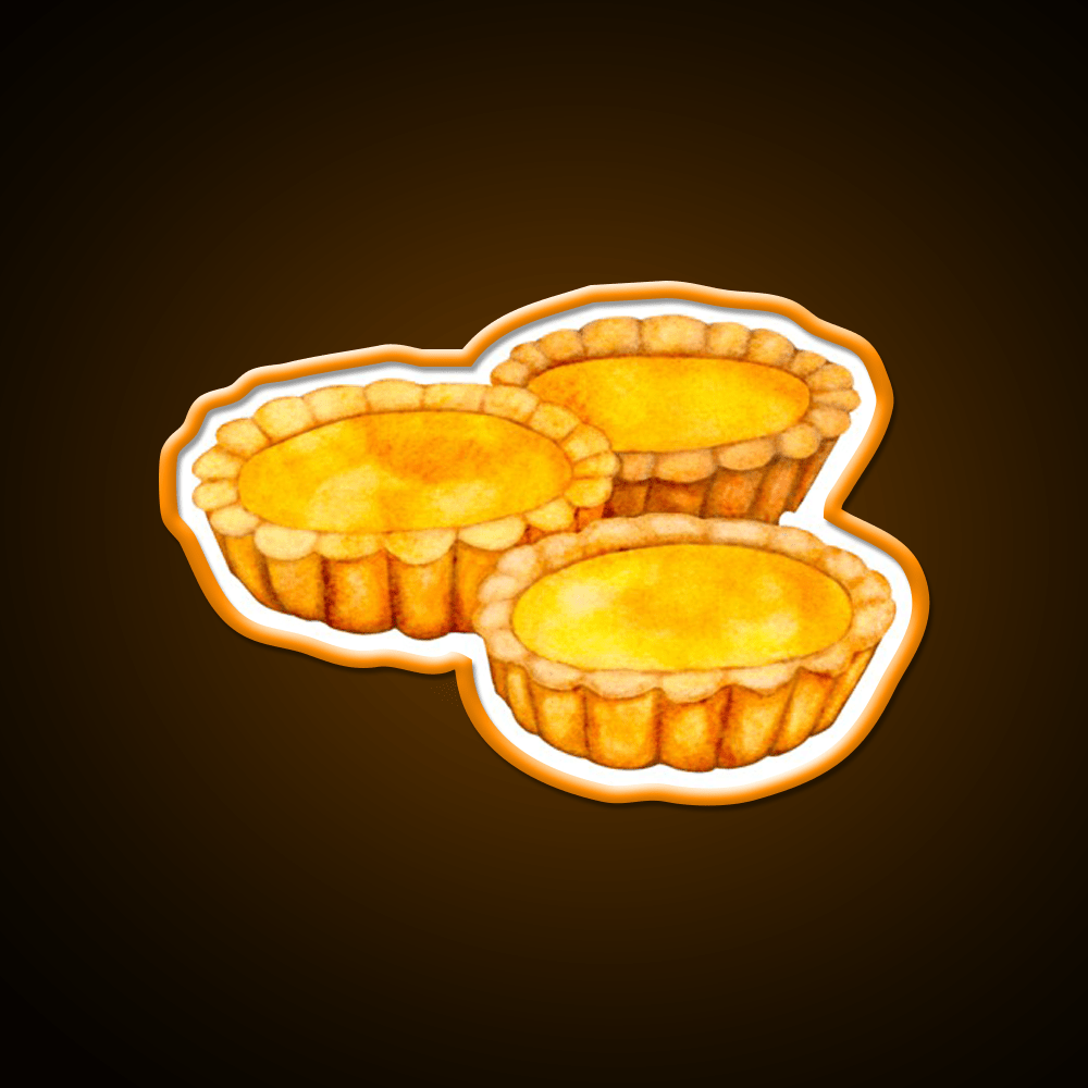 Egg Tarts Snack Food Led Neon Sign Rgb Color - Shineneon