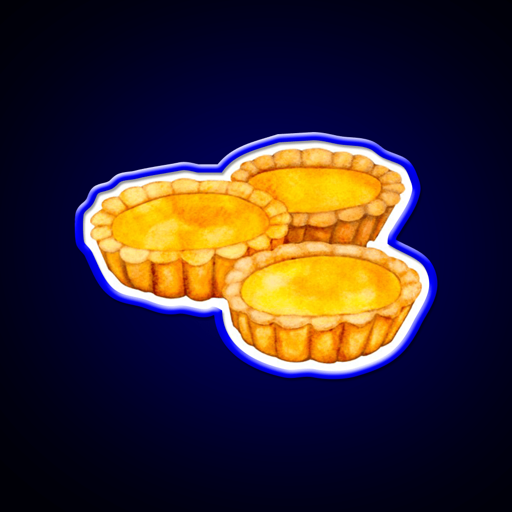 Egg Tarts Snack Food Led Neon Sign Rgb Color - Shineneon