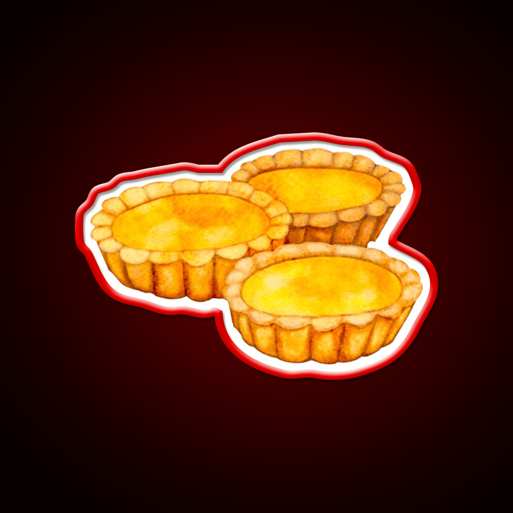 Egg Tarts Snack Food Led Neon Sign Rgb Color - Shineneon