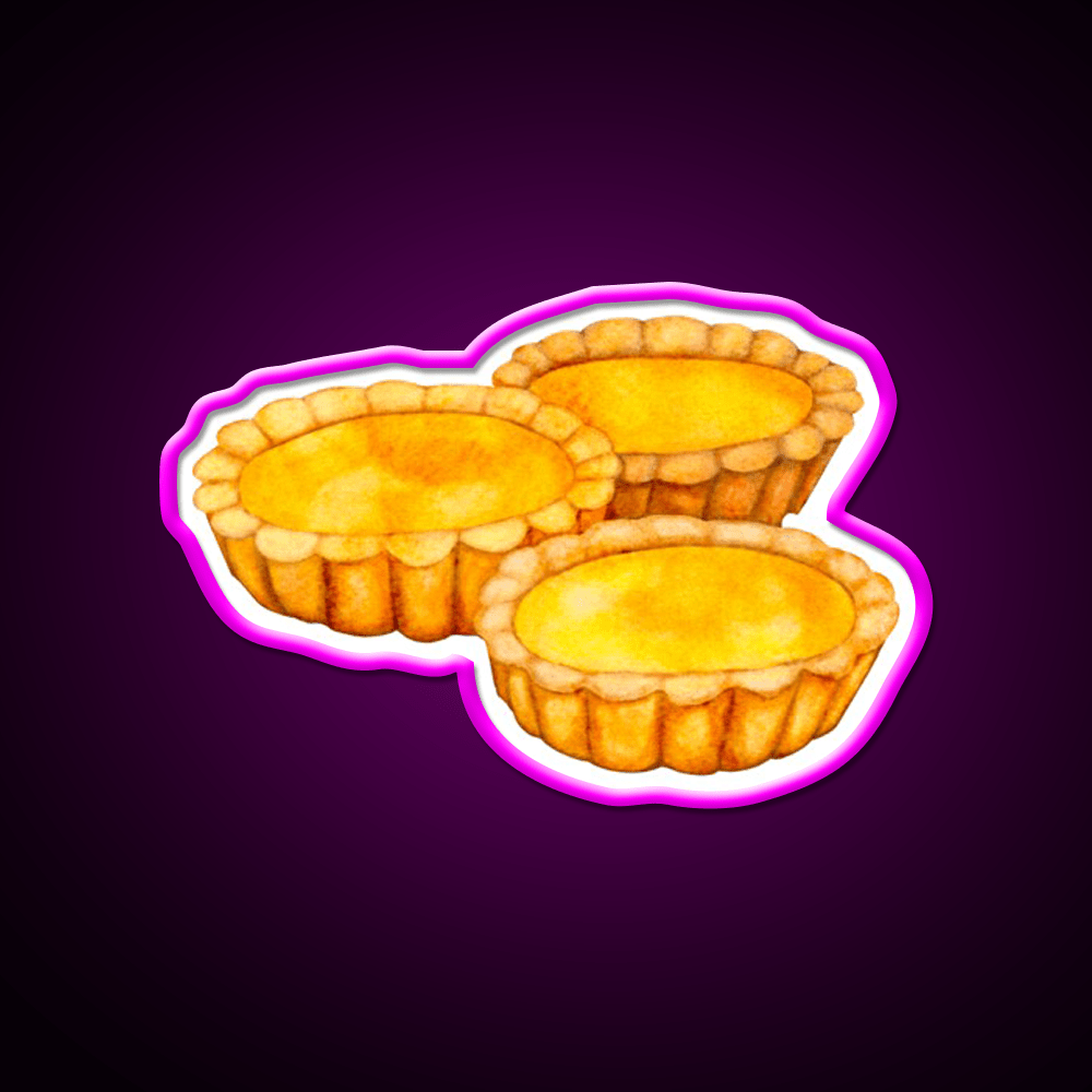 Egg Tarts Snack Food Led Neon Sign Rgb Color - Shineneon