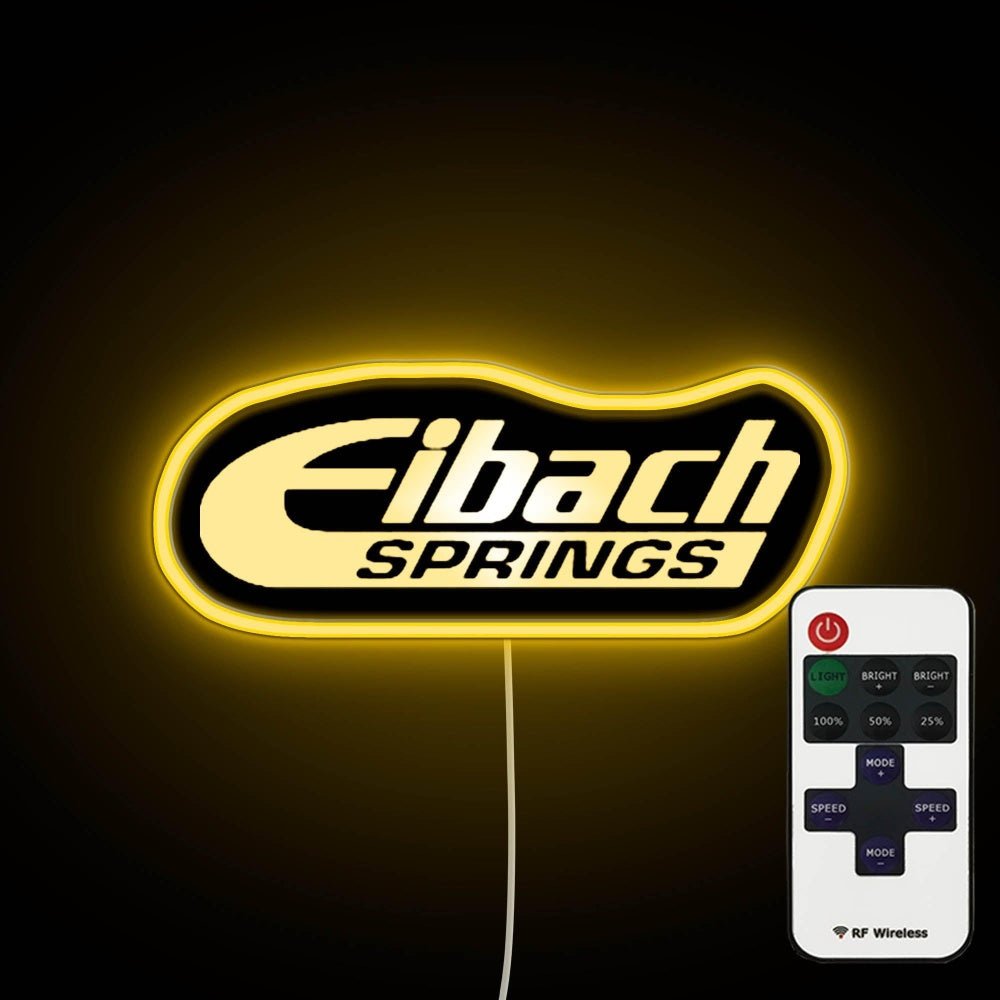 Eibach Springs Logo Neon Sign - Shineneon