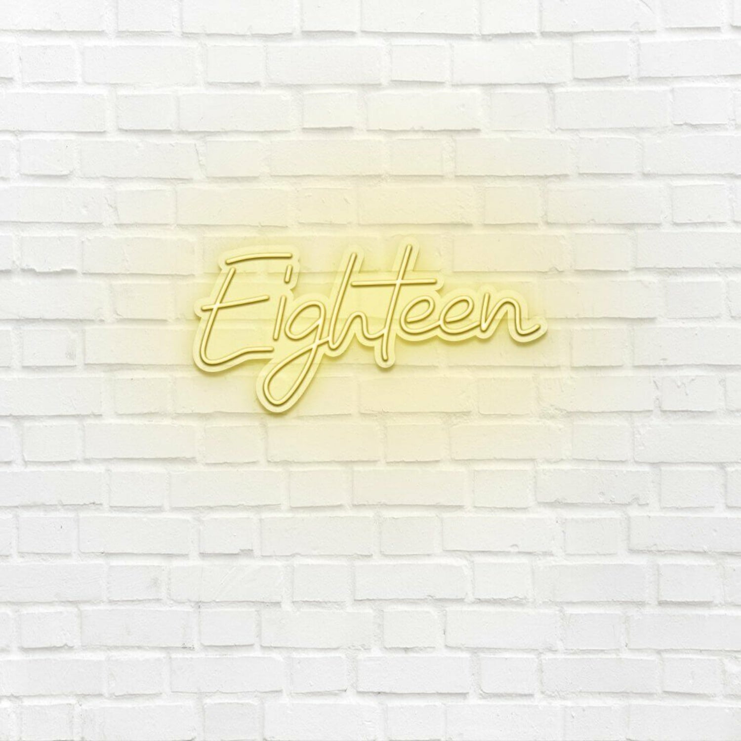 Eighteen Led Neon Sign | Shineneon