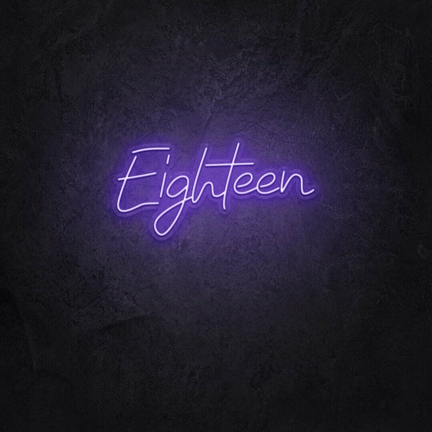Eighteen Led Neon Sign | Shineneon