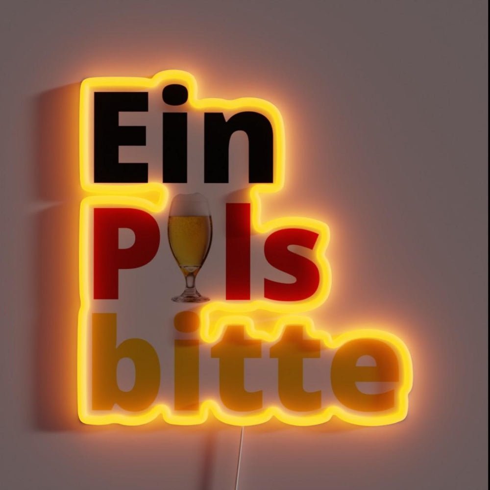 Ein Pils Bitte Rgb Led Neon Sign - Shineneon