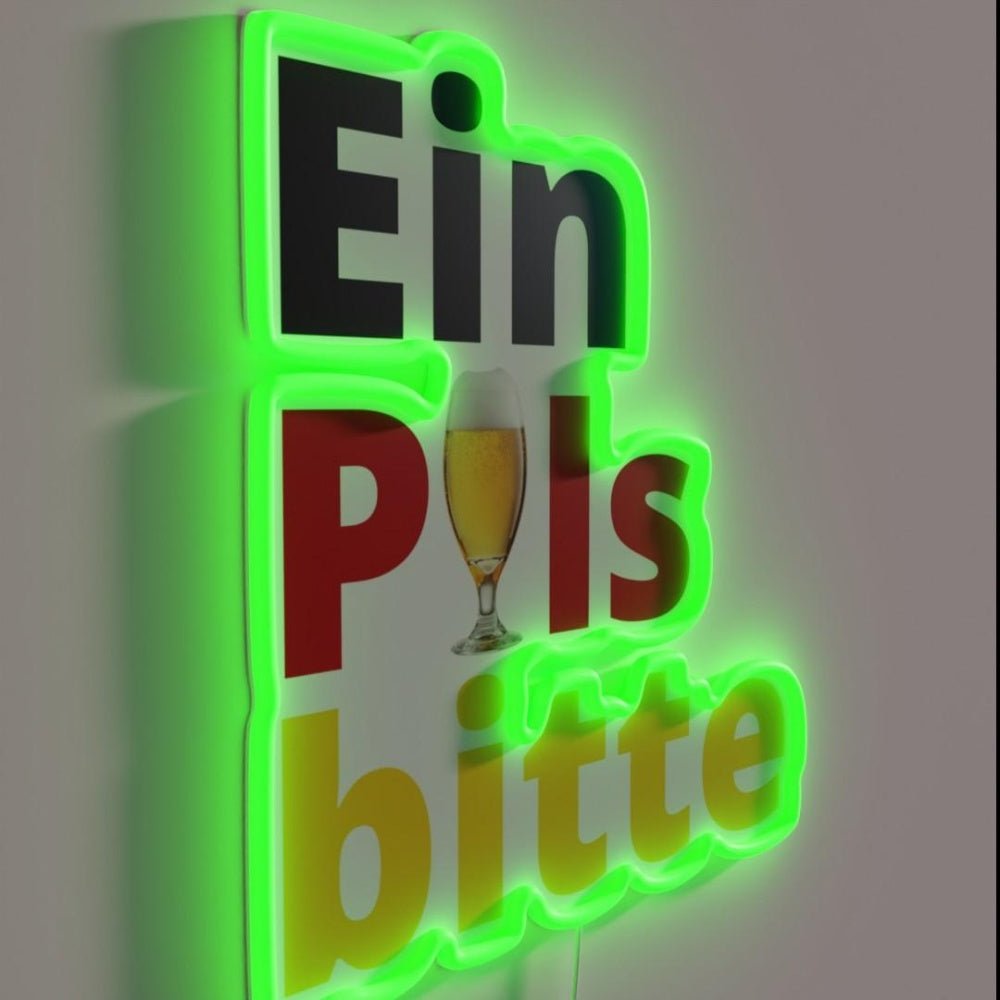 Ein Pils Bitte Rgb Led Neon Sign - Shineneon