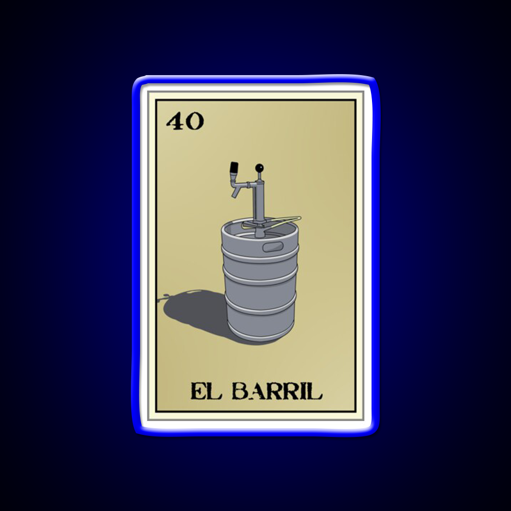 El Barril Loteria Design Beer Bar Decor Led Neon Sign Rgb Color - LED neon sign view 5