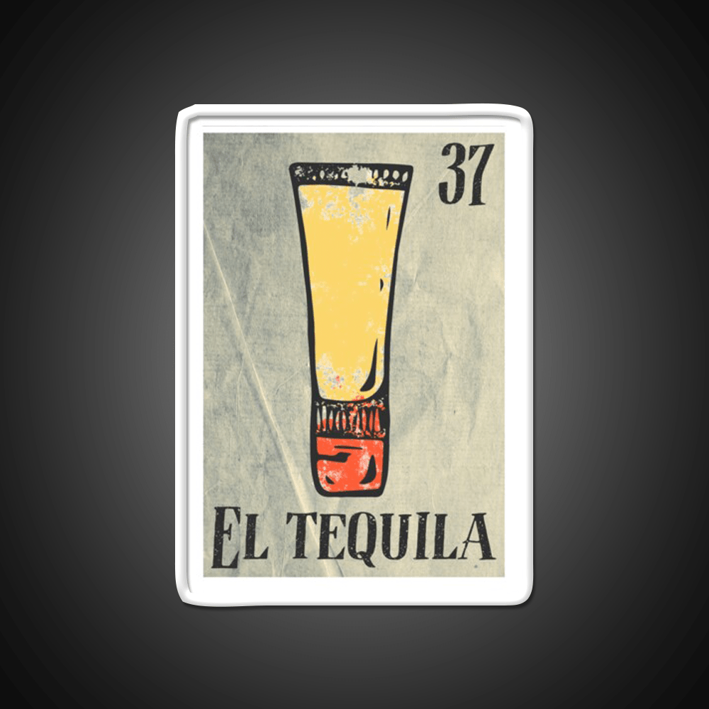 El Tequila Party Drink Tequila Led Neon Sign Rgb Color - Shineneon