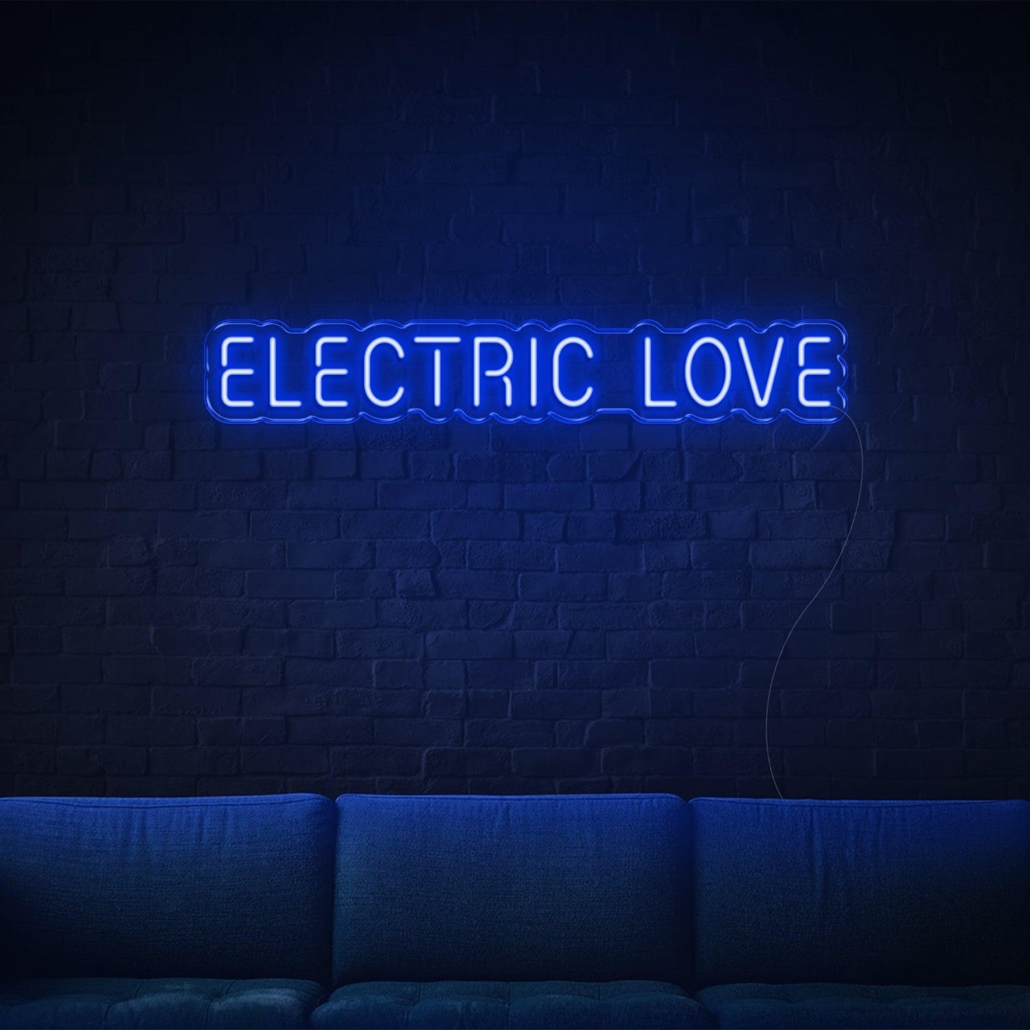 Electric Love Led Neon Sign Retro Modern Indoor Wall Decor | Shineneon
