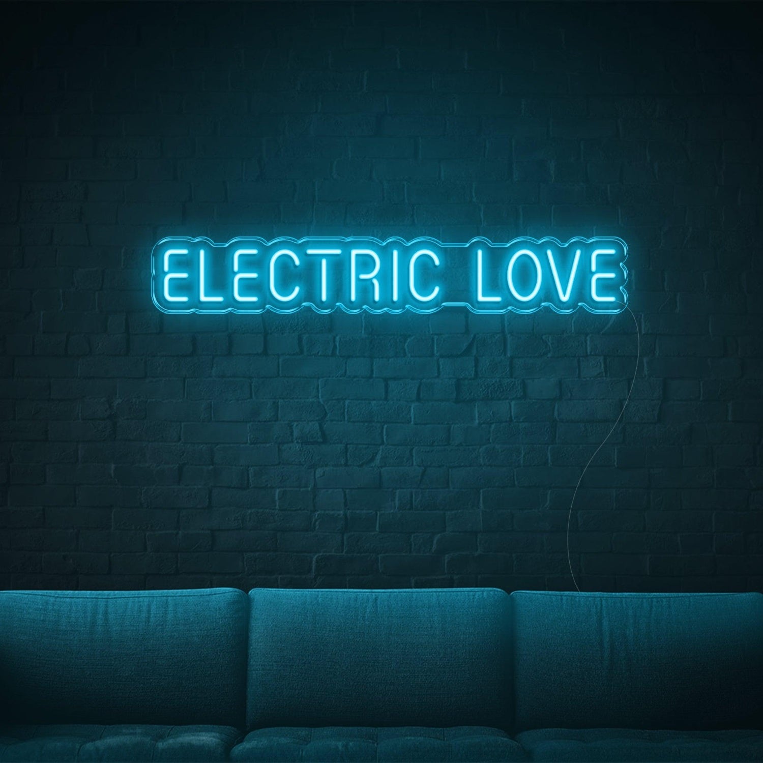Electric Love Led Neon Sign Retro Modern Indoor Wall Decor | Shineneon
