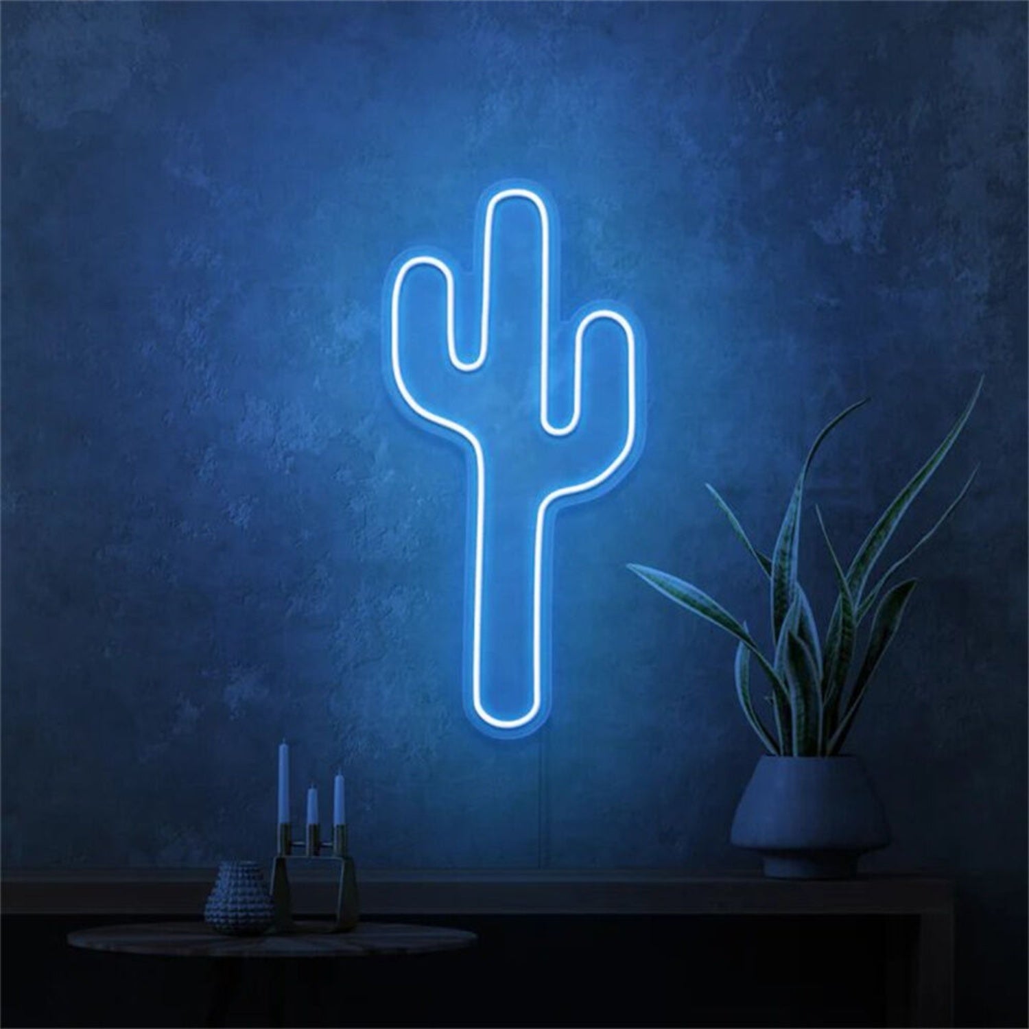 Elegance Cactus Mini Led Neon Sign For Home Decor - Shineneon