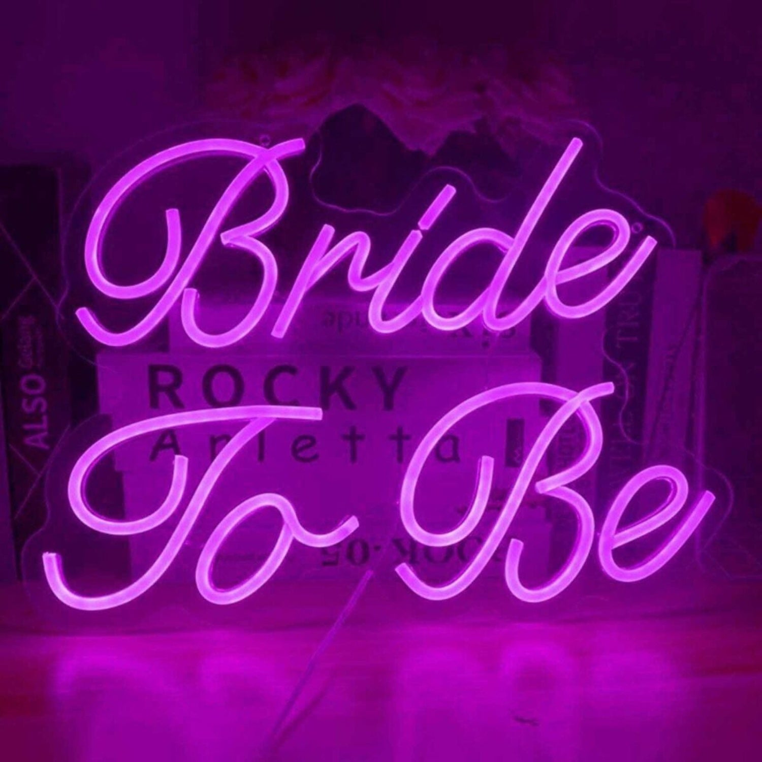 Elegant Bride To Be Neon Sign | Shineneon