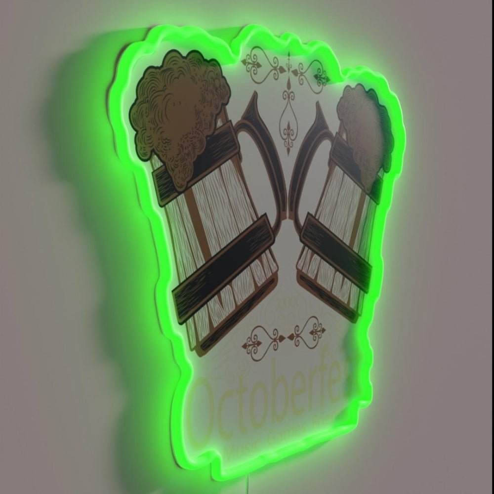 Elegant Oktoberfest Rgb Led Neon Sign - Shineneon