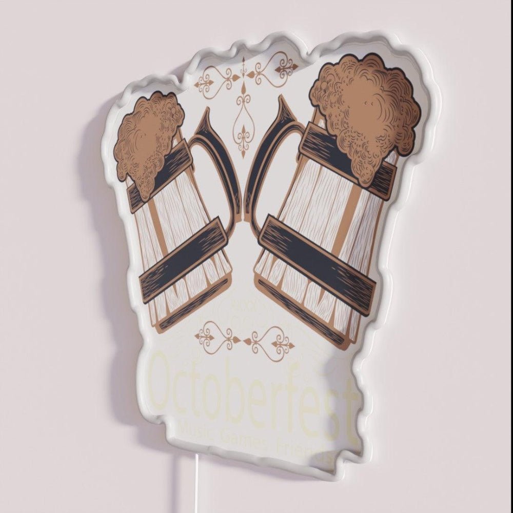 Elegant Oktoberfest Rgb Led Neon Sign - Shineneon