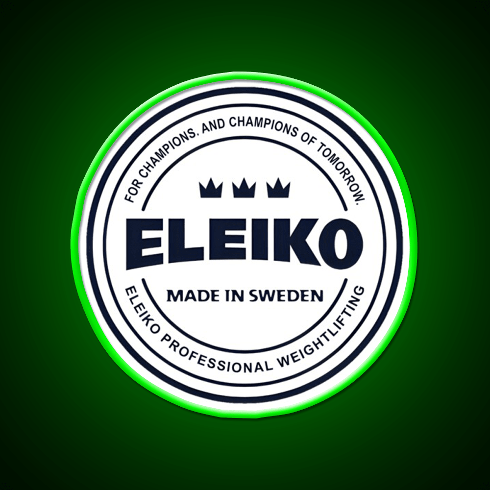 Eleiko Gym Fitness Led Neon Sign Rgb Color - Shineneon