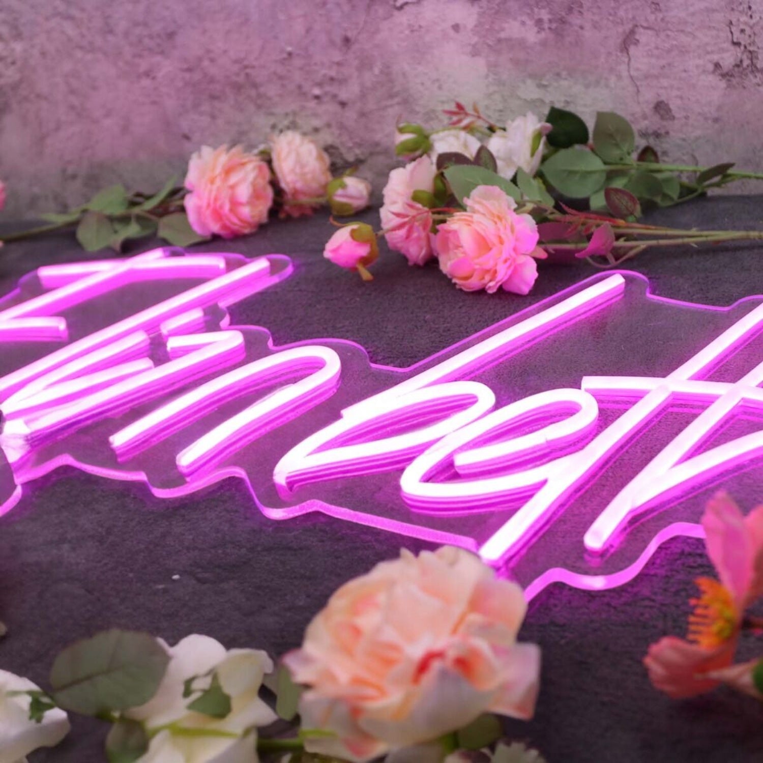 Elizabeth Purple Led Neon Sign | Shineneon