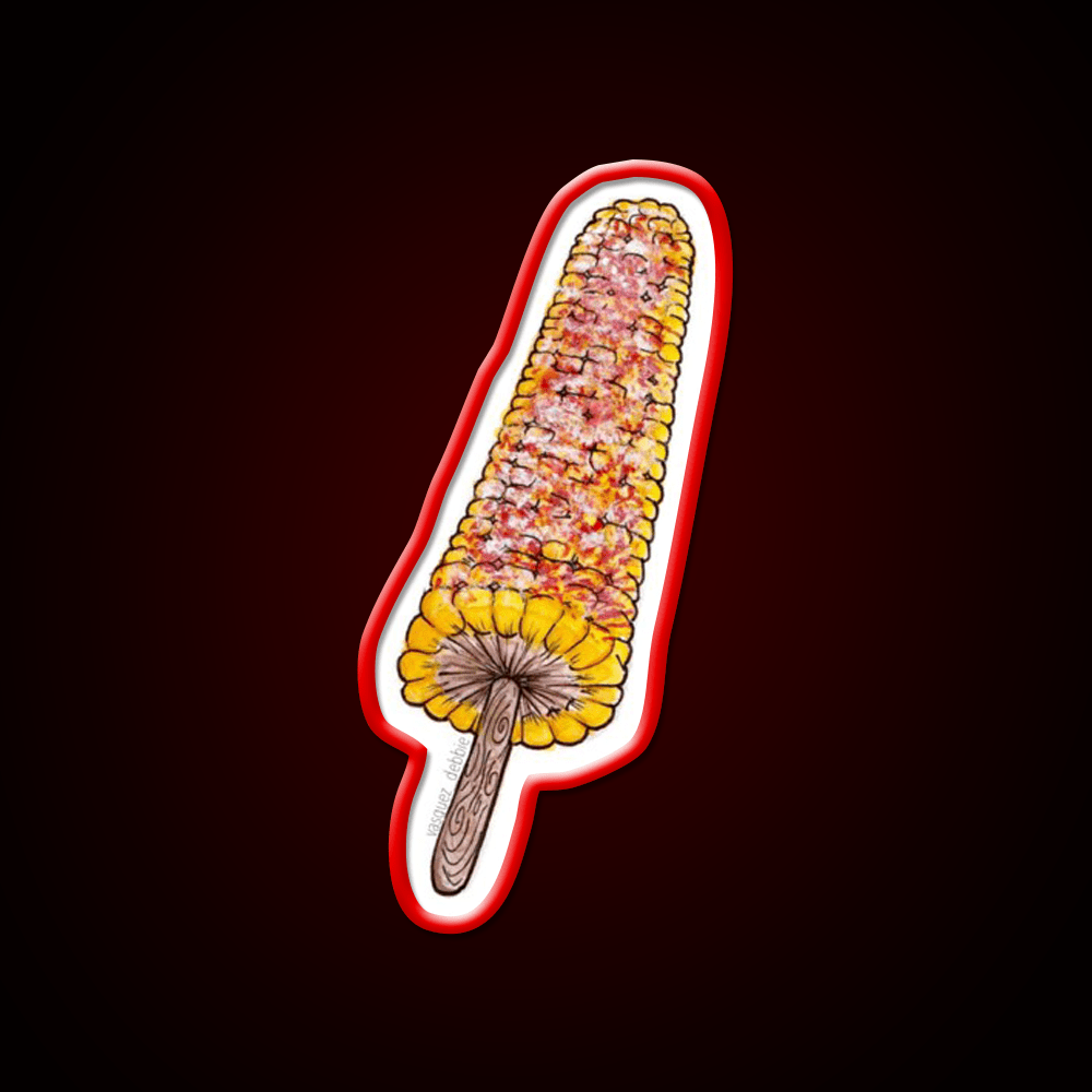 Elote Snack Food Led Neon Sign For Snack Room Rgb Color - Shineneon