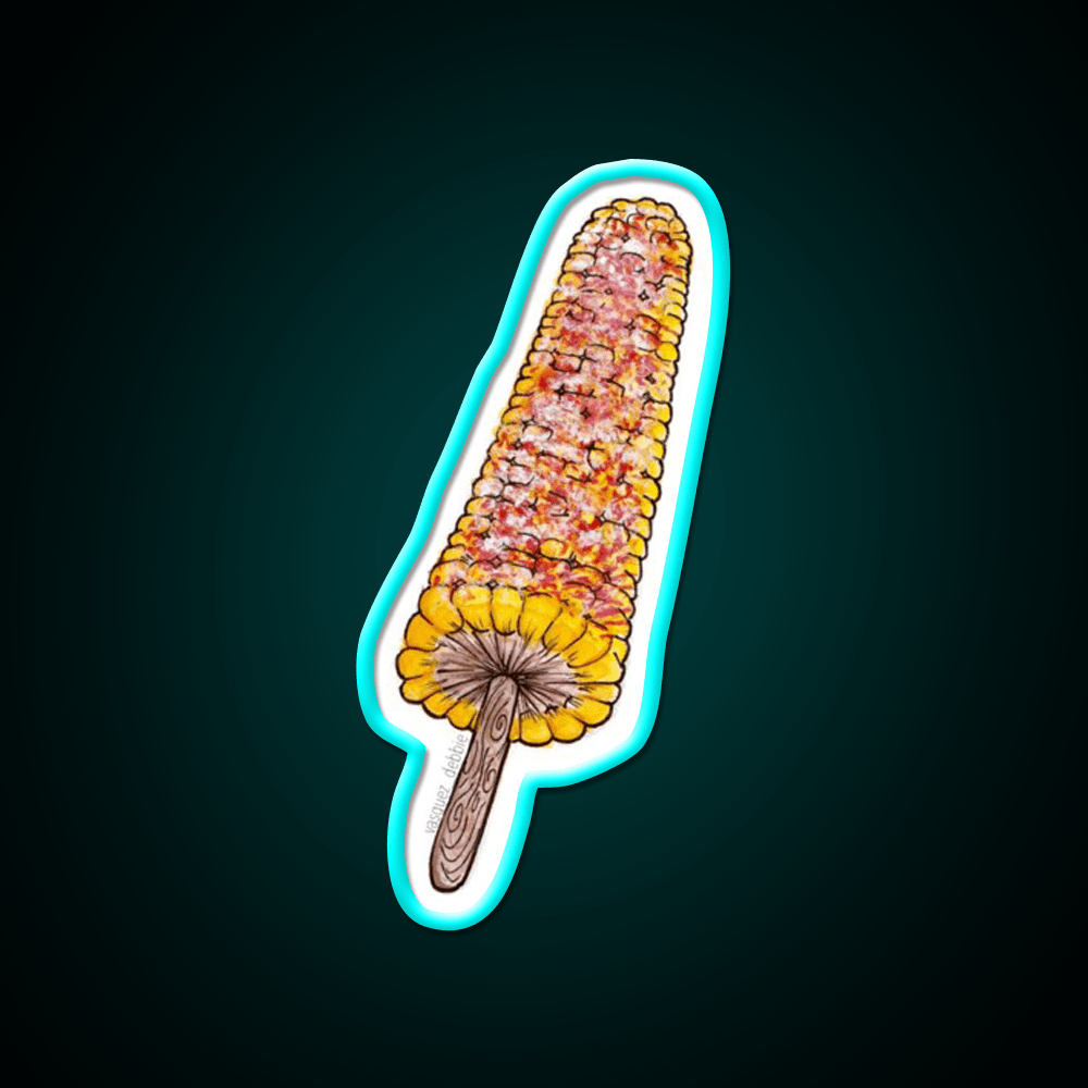 Elote Snack Food Led Neon Sign For Snack Room Rgb Color - Shineneon