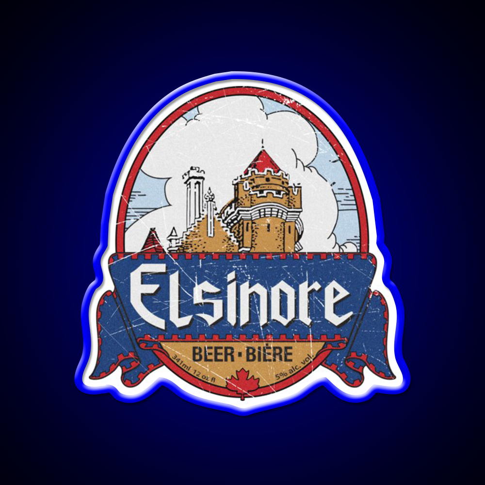 Elsinore Beer Bar Decor Led Neon Sign Rgb Color - Size and dimension reference