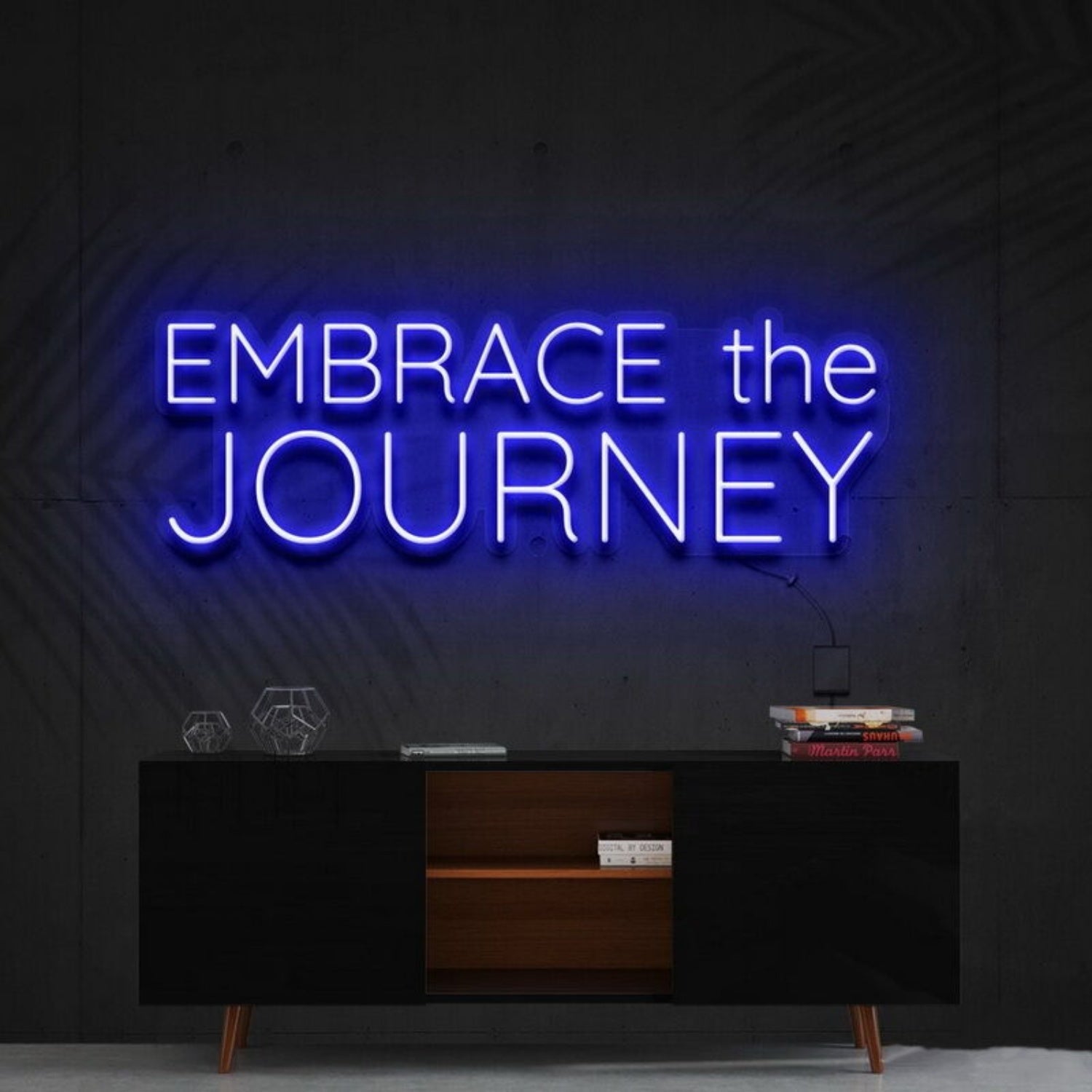 Embrace The Journey Led Neon Sign Finspirational And Travel Decor - Shineneon