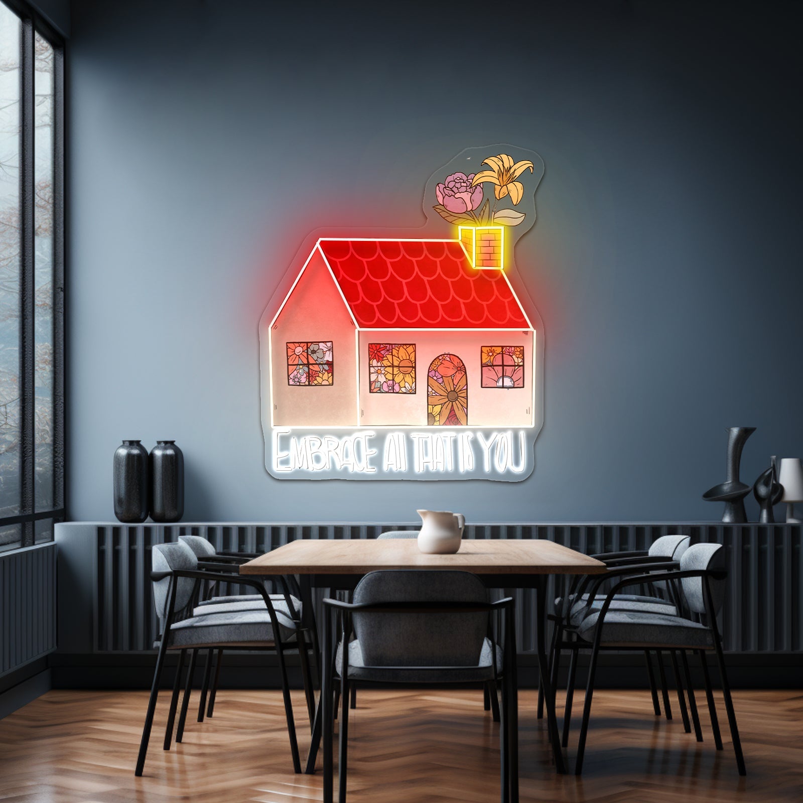 Embrace Uncertainty Neon Signs Led Neon Light - Shineneon