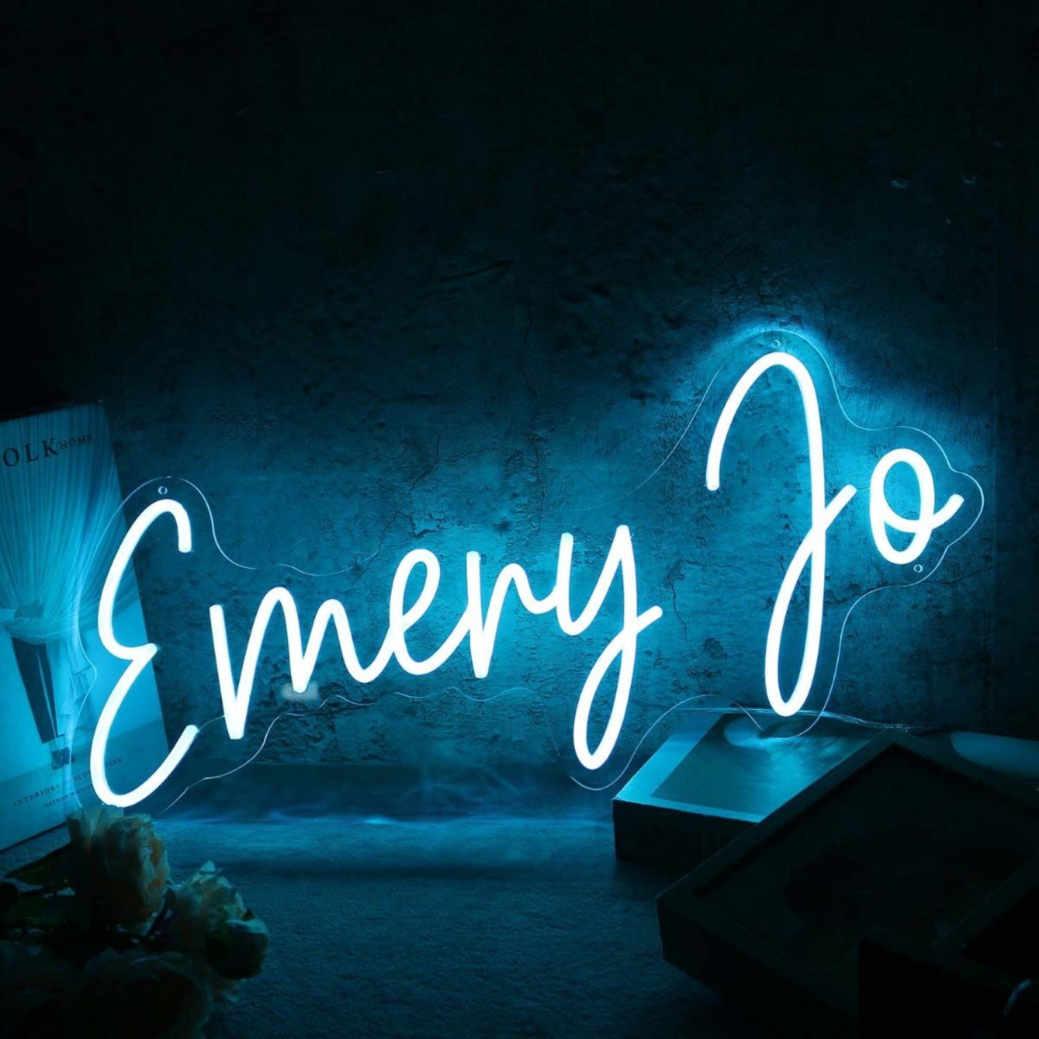 Emery Jo Blue Led Neon Sign | Shineneon