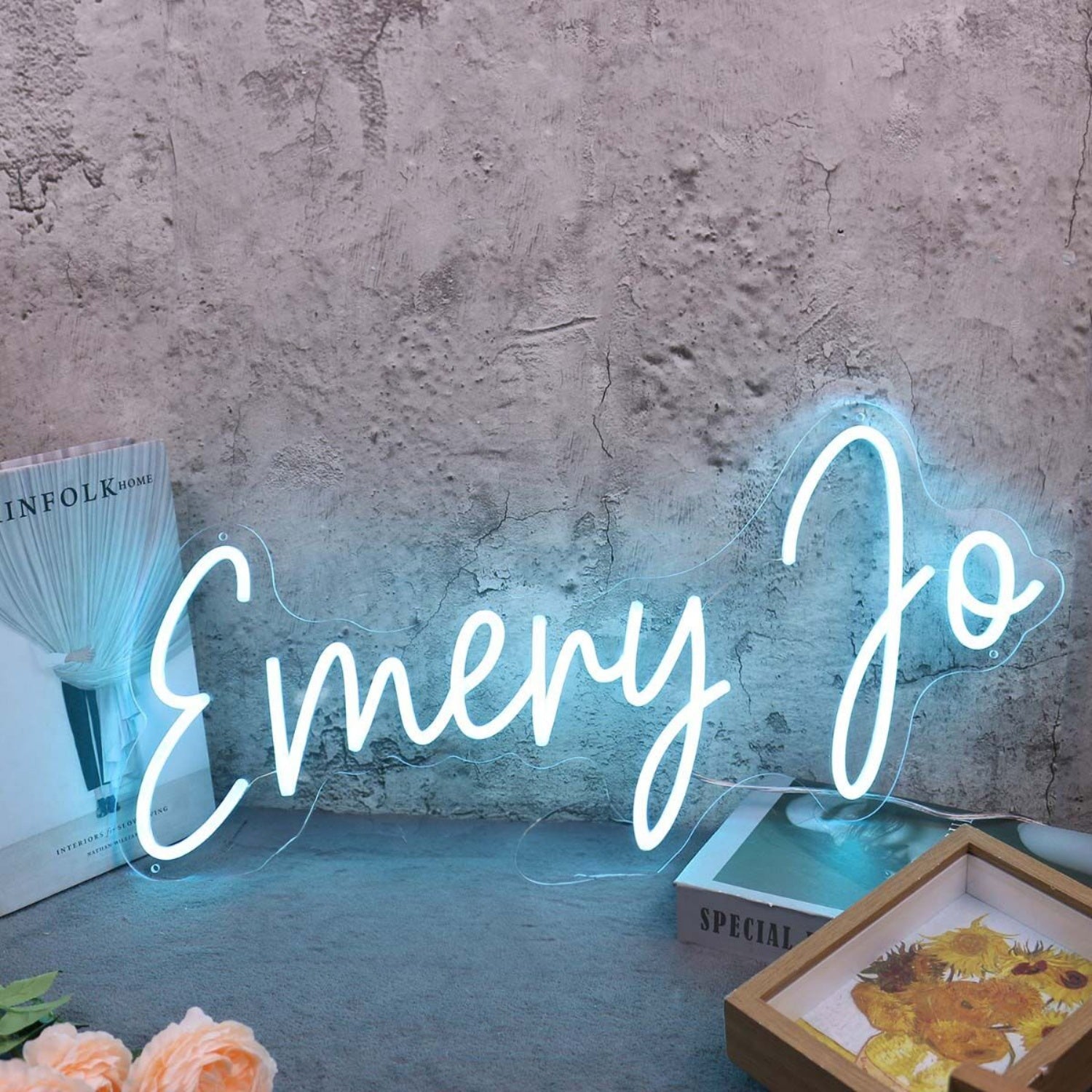 Emery Jo Blue Led Neon Sign | Shineneon