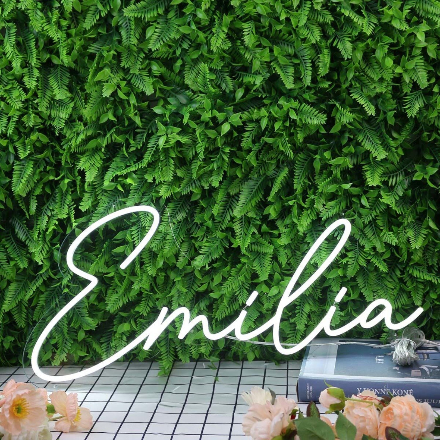 Emilia Name White Led Neon Sign - Shineneon