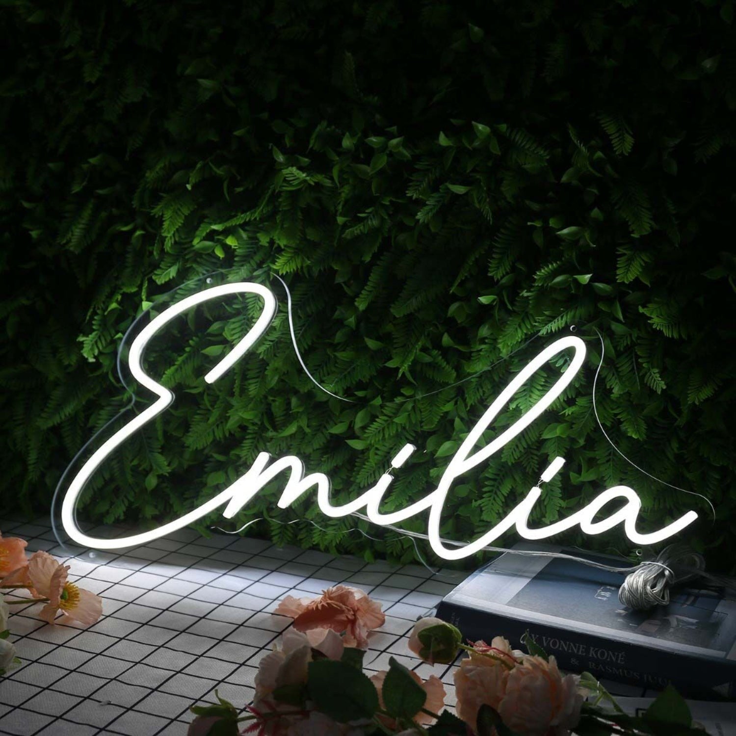Emilia Name White Led Neon Sign - Shineneon
