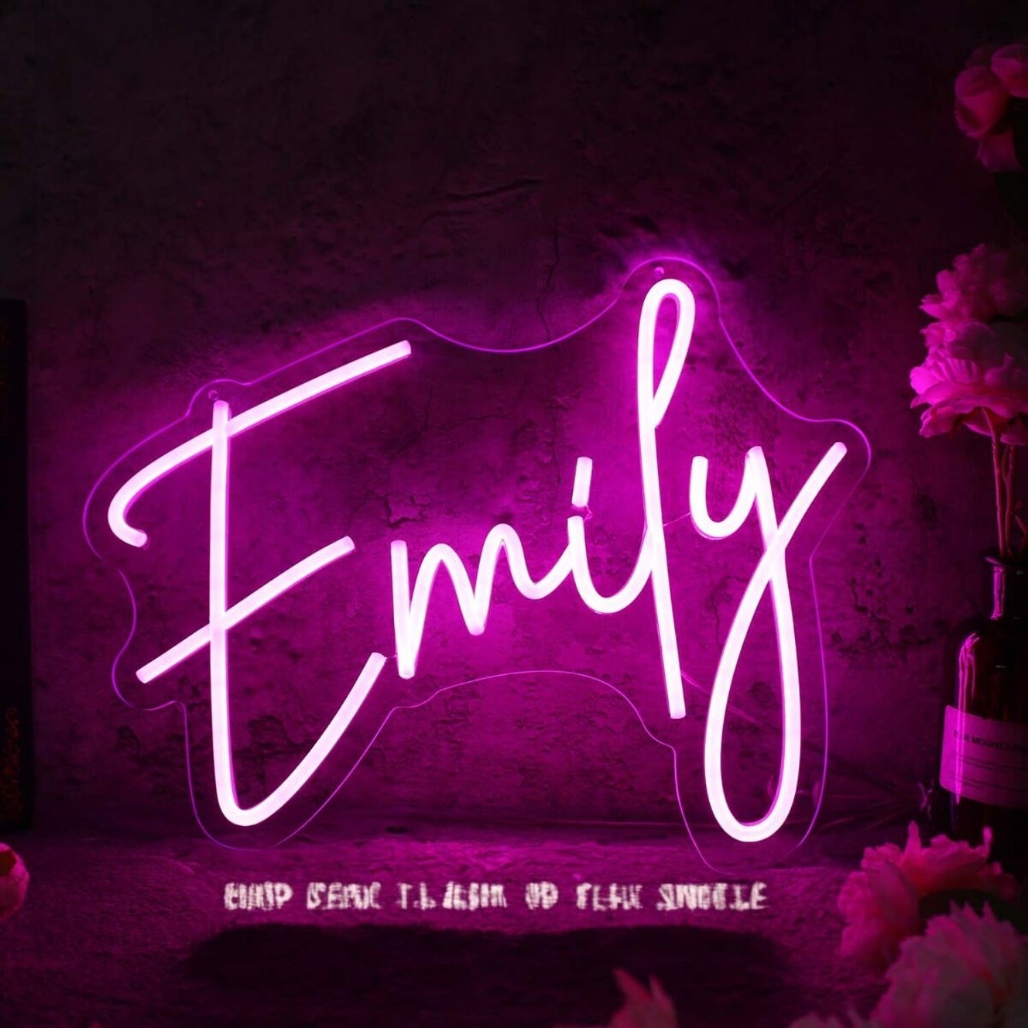 Emily Pink Led Neon Sign - Shineneon