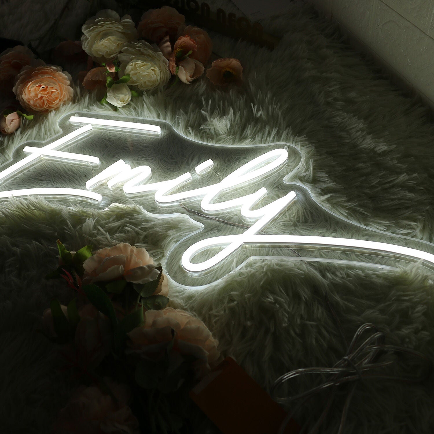Emily White Led Neon Sign - Shineneon