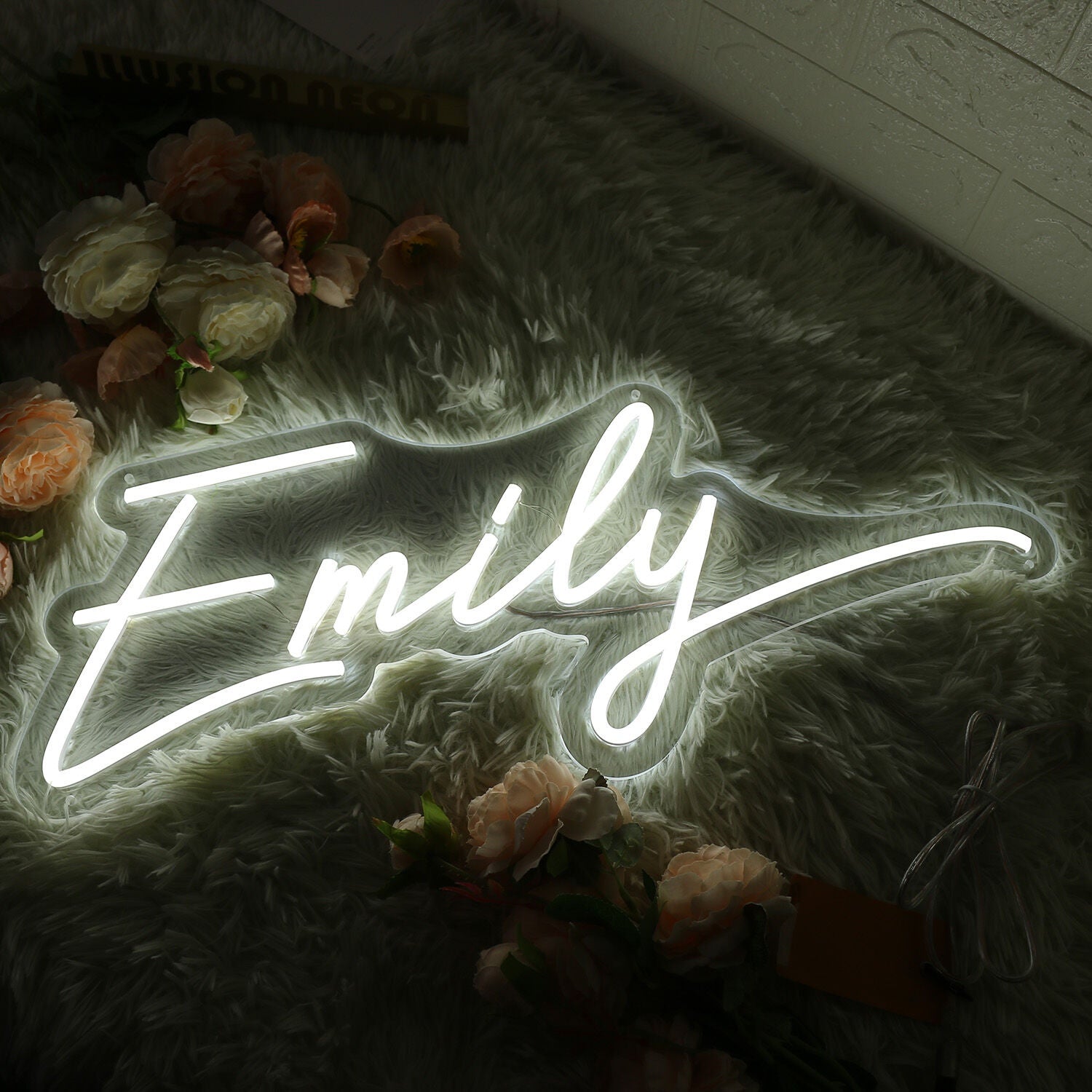 Emily White Led Neon Sign - Shineneon