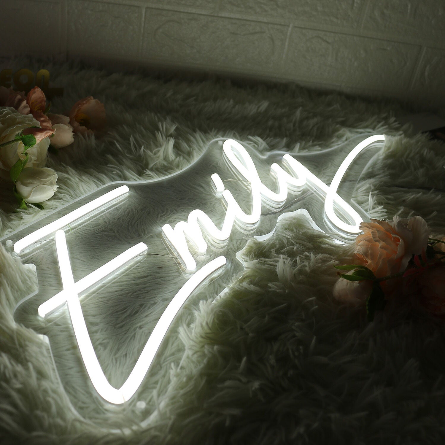Emily White Led Neon Sign - Shineneon