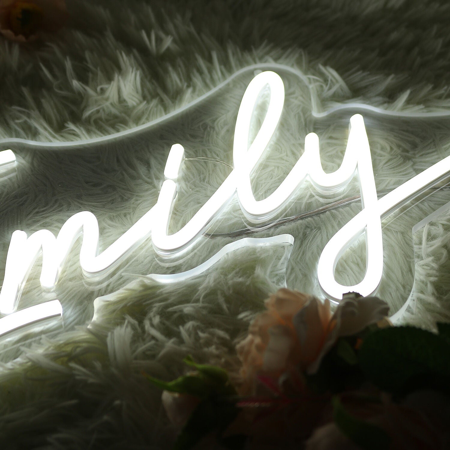 Emily White Led Neon Sign - Shineneon
