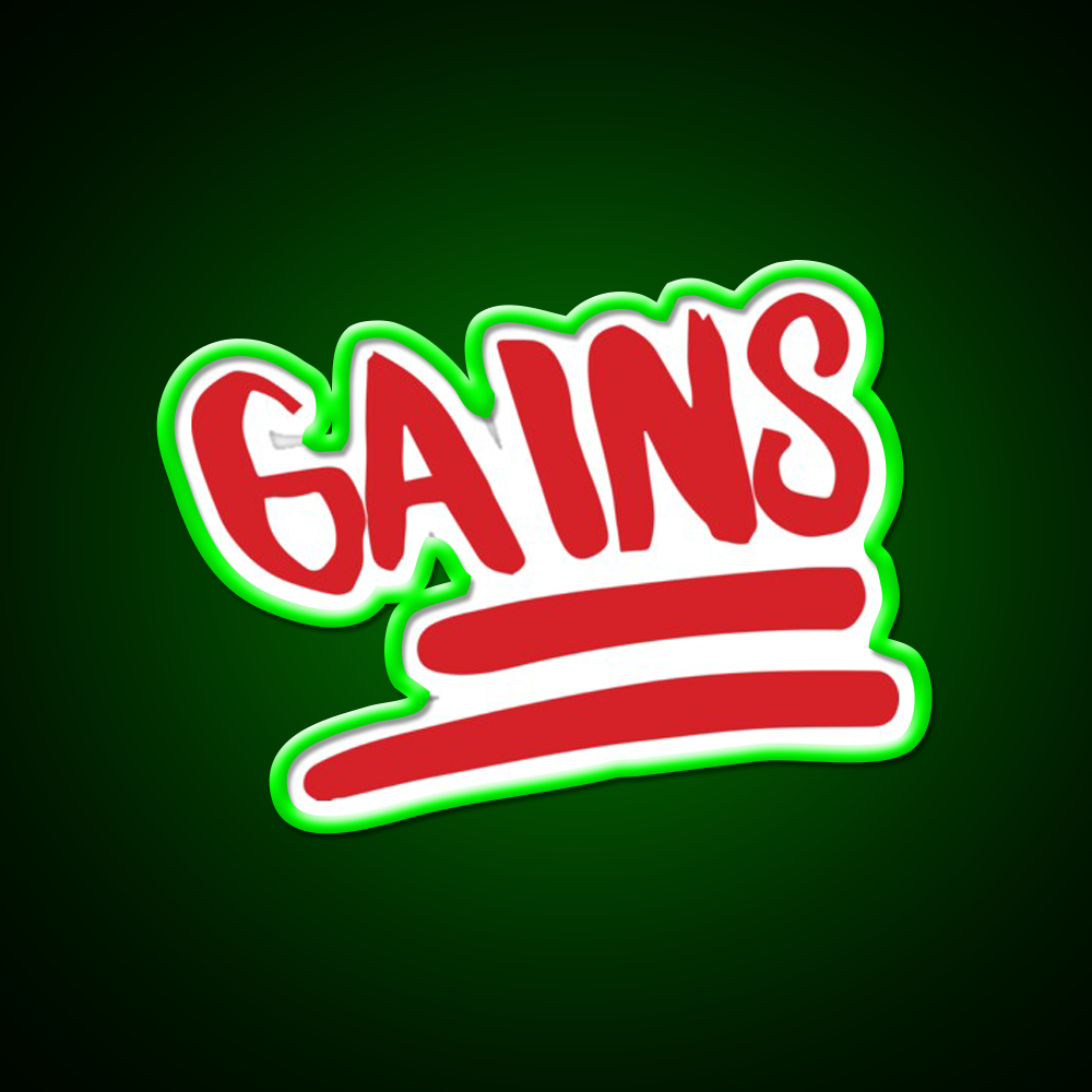 Emoji Gains Gym Fitness Led Neon Sign Rgb Color - LED neon sign view 8