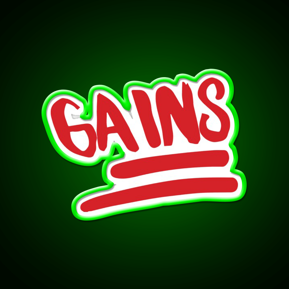 Emoji Gains Gym Fitness Led Neon Sign Rgb Color - Shineneon