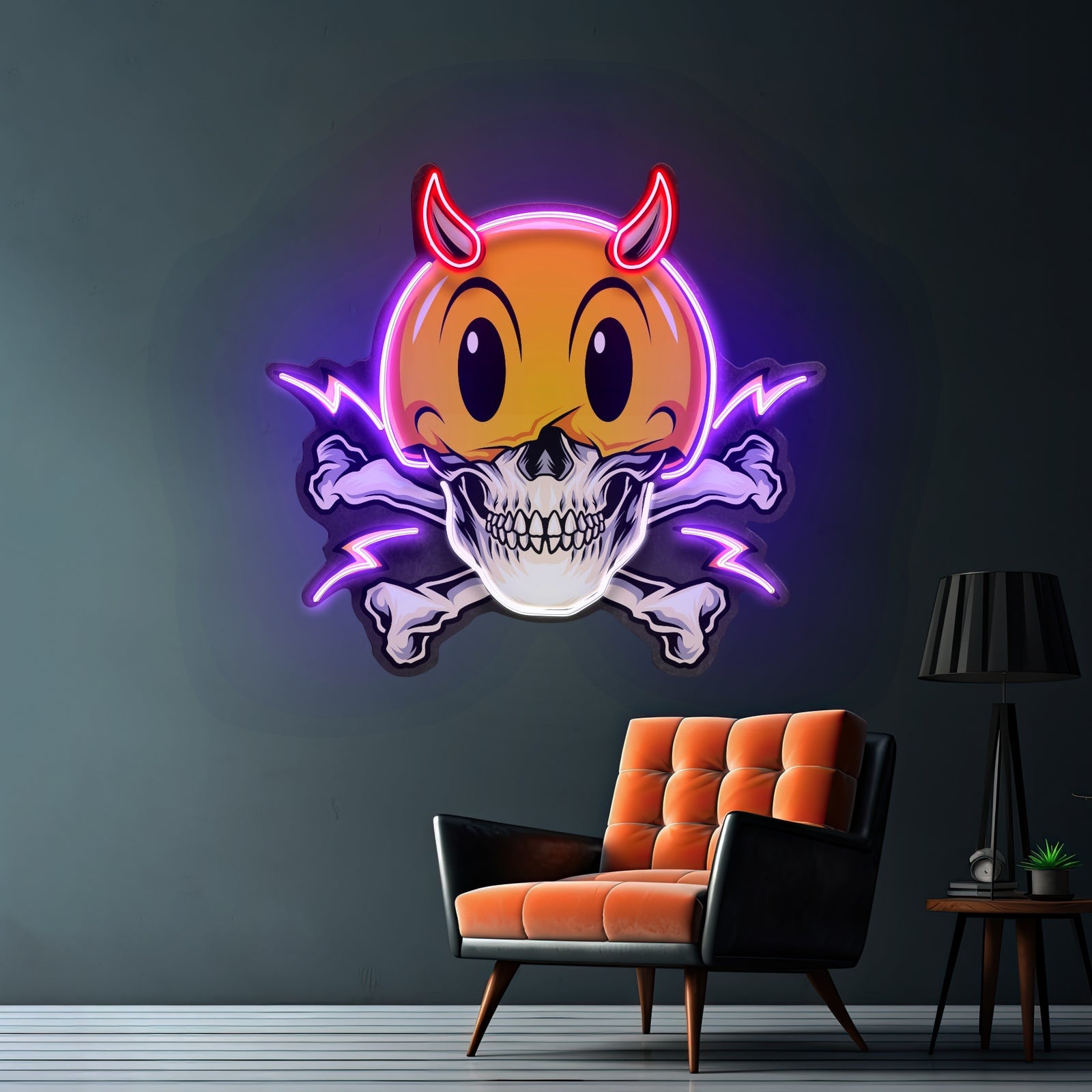 Emoji Hat Skull Led Neon Sign Light Custom Led Signs - Shineneon